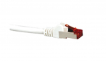 Hypertec Cat6a Shielded Cable 0.5m White Color 10gbe Rj45 Ethernet Network (HCAT6AWH0.5)