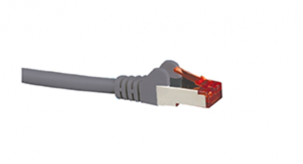 Hypertec Cat6a Shielded Cable 1.5m Grey Color 10gbe Rj45 Ethernet Network  (HCAT6AGY1.5)