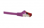 Hypertec Cat6a Shielded Cable 5m Purple Color 10gbe Rj45 Ethernet Network  (HCAT6APU5)