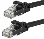 Astrotek Cat6 Cable 10m - Black Color Premium Rj45 Ethernet Network Lan Ut (AT-RJ45BLKU6-10M)