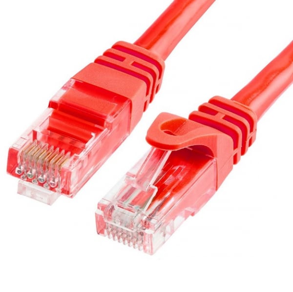 Astrotek Cat6 Cable 30m - Red Color Premium Rj45 Ethernet Network Lan Utp  (AT-RJ45REDU6-30M)