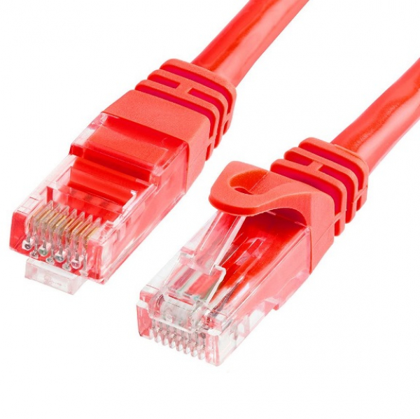 Astrotek Cat6 Cable 50cm/0.5m - Red Color Premium Rj45 Ethernet Network La (AT-RJ45REDU6-05M)