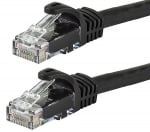Astrotek Cat6 Cable 30m - Black Color Premium Rj45 Ethernet Network Lan Ut (AT-RJ45BLKU6-30M)