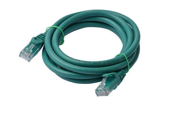 8ware 8ware Cat6a Utp Ethernet Cable 2m Snaglessgreen (PL6A-2GRN)