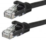Astrotek Cat6 Cable 0.5m/50cm - Black Color Premium Rj45 Ethernet Network  (AT-RJ45BLKU6-05M)