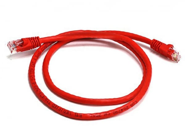 8ware 8ware Cat6a Utp Ethernet Cable 25cm Snaglessred (PL6A-0.25RD)