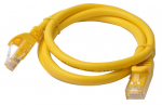 8ware 8ware Cat6a Utp Ethernet Cable 1m Snagless Yellow (PL6A-1YEL)