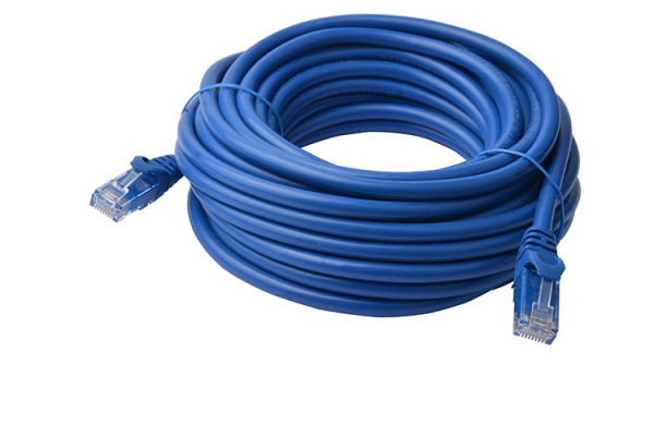8ware 8ware Cat6a Utp Ethernet Cable 50m Snaglessblue (PL6A-50BLU)