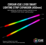 Corsair Icue Ls100 Smart Lighting Strip Expansion Kit 2x 450mm Addressabl (CD-9010001-WW/LL)