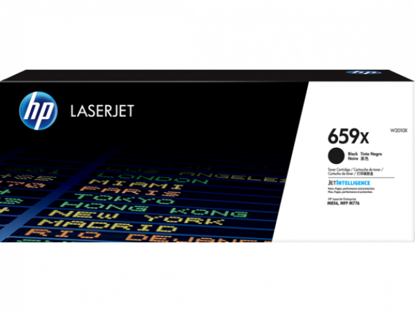 Hewlett Packard Hp 659x Black Laserjet Toner Cartridge For M776 M856 - 34k (W2010X)