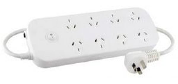 Jackson 8 Outlet Surge Protected Powerboard (PT5988)