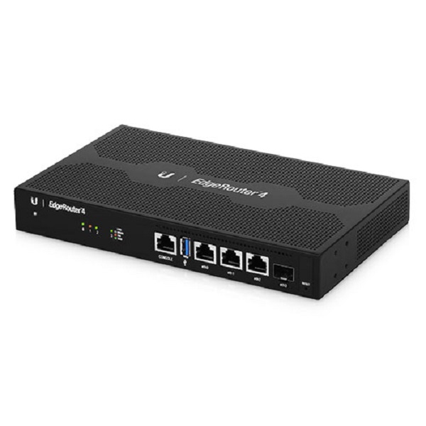Ubiquiti Edgerouter 4 With 1ghz Cpu (4 Cores) 1gb Ram And 3 X Gigabit Ethe (ER-4)