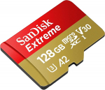 Sandisk Microxd Extreme A2 V30 Uhs-i/u3 160r/90w No Sd Adapter (SDSQXA1-128G-GN6MN)