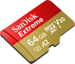 Sandisk Microxd Extreme A2 V30 Uhs-i/u3 160r/60w No Sd Adapter (SDSQXA2-064G-GN6MN)