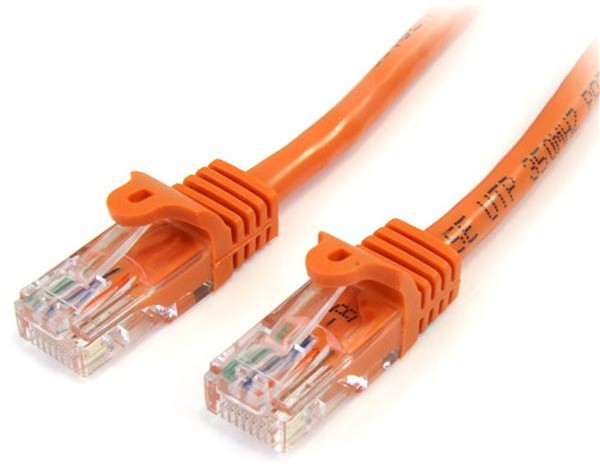 STARTECH 1 M Orange Cat5e Snagless Rj45 Utp 45PAT1MOR
