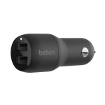 Belkin Dual Usb-a Car Charger 24w CCB001BTBK