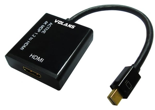 Volans Active Mini Display Port to HDMI (4K) Converter Male to Female(VL-AMDPH)