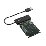 Simplecom Usb3.0 To Msata + M.2 (ngff B Key) 2 In 1 Combo Adapter SA225