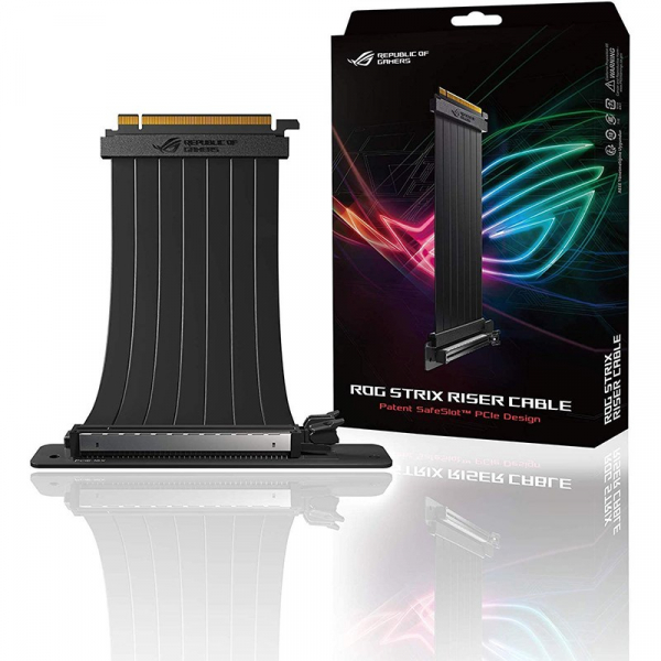 Asus Rog Strix Riser Rs200 Riser Cable 240mm Pci-e X16 3.0 Emi Shieldi RS200 ROG STRIX RISER CABLE