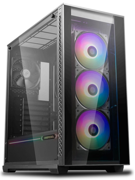 Deepcool Matrexx 70 Add-rgb 3f Full Sized Tempered Glass Argb Cas DP-ATX-MATREXX70-BKG0P-3F