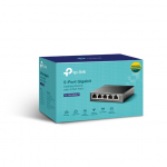TP-Link 5-port Gigabit Desktop Unmanaged Switch With 4-port Poe+ Up To 40w  TL-SG1005LP
