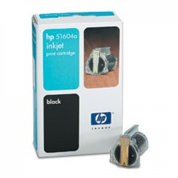 HP Black Plain Paper Ink Cartridge 51604A