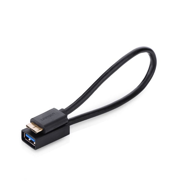 Ugreen Micro Usb 3.0 Otg Cable For Samsung Note 3/s4/s5 - Black (10816)