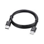 Ugreen Usb2.0 A Male To A Male Cable 1m Black (10309)