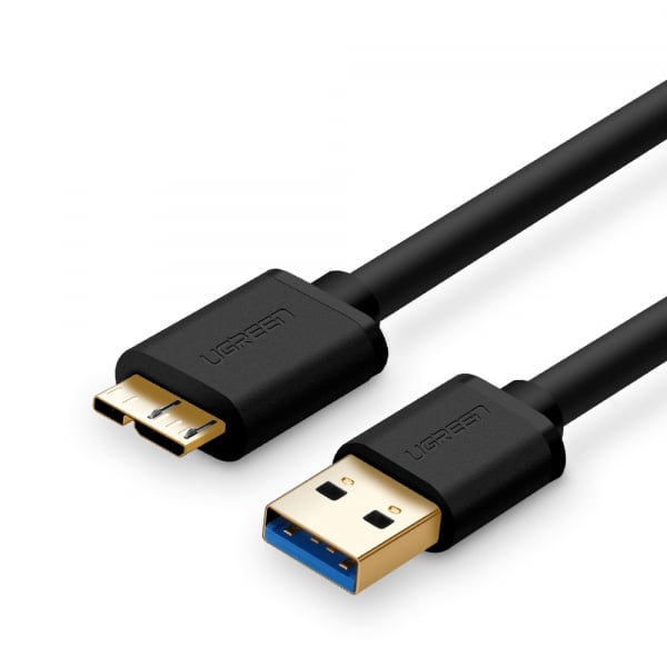 Ugreen Usb 3.0 A Male To Micro Usb 3.0 Male Cable - Black 2m (10843)