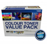 Brother Tn-251bk & Tn-255 Colour Toner Value Pack V2(n8ae00003) TN-251BK-TN-255CMY-4PK