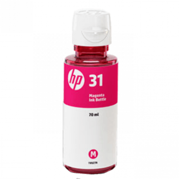 HP 31 70ml 8000 Pages Magenta Ink Bottle For Hp Smart Tank 455 1VU27AA
