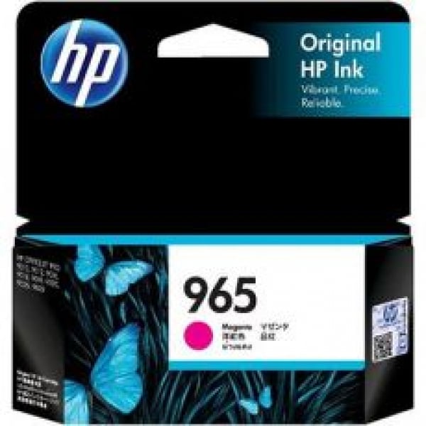 HP 965 Magenta Original Ink Cartridge 700 Pages 3JA78AA