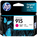 HP 915 Magenta Original Ink Cartridge 315 Pages 3YM16AA