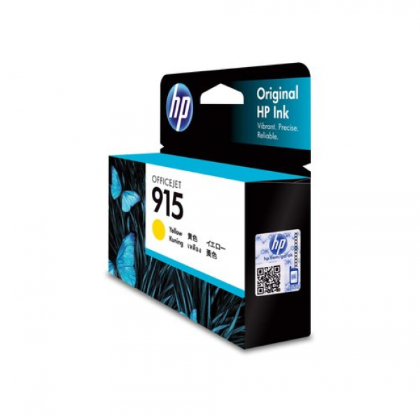 HP 915 Yellow Original Ink Cartridge 315 Pages 3YM17AA