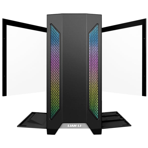 Lian Li RGB Lancool 2 Tempered Glass Mid Tower Black Case LAN2X