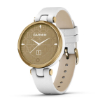 Garmin Lily  Classic Light Gold Bezel With White Case And Itali 010-02384-A3