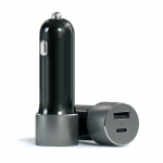 Satechi 72w Usb-c Pd Car Charger (space Grey) ST-TCPDCCM