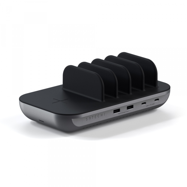 Satechi Dock5 Multi-device Charging Station With Wireless Charging ST-WCS5PM