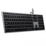Satechi Slim W3 Wired Backlit Keyboard (space Grey) ST-UCSW3M