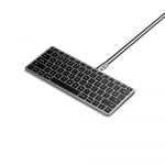 Satechi Slim W1 Wired Backlit Keyboard (space Grey) ST-UCSW1M