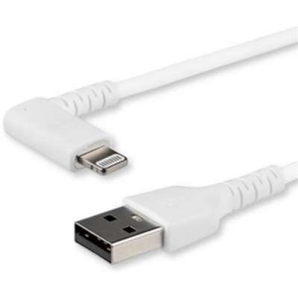 Startech Cable White Angled Lightning To Usb 1m