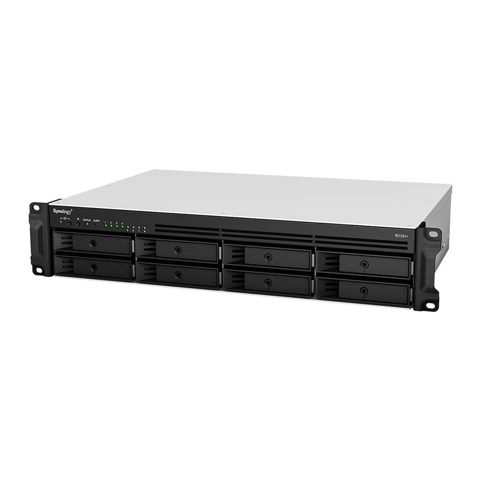 Synology Rackstation RS1221+ 8 bay 2U Nas Storage Enclosure