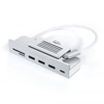 Satechi ST-UCICHS Usb-c Clamp Hub For Imac Silver