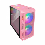 Antec Nx800 Pink Eatx/Atx Tempered Glass Case With 5x ARGB Fans