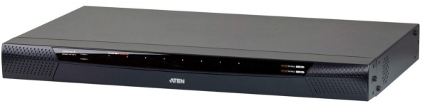 Aten 5 KVM Over IP 8 - Port Switch With Virtual Media remote user access - Black