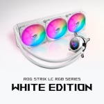 Asus RGB White Edition CPU Liquid Cooler Rog Strix LC 360