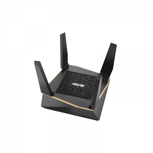 Asus AX6100 Tri-Band WiFi 6 (802.11ax) Gaming Router (1 Pack) - Black