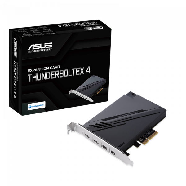 Asus Expansion Card PCI Express 4xUSB-C 1xDP 4xPCIE3.0 Card Thunderbolt 40 Gbps