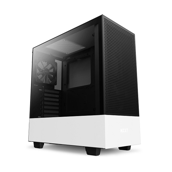 Nzxt White H510 Flow Mid Tower Chassis