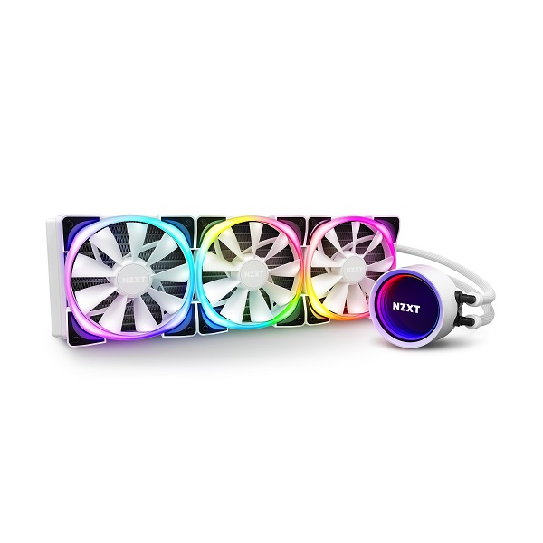 Nzxt Kraken White X73 Rgb Enclosed Liquid Cooling System